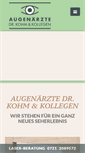 Mobile Screenshot of dr-kohm.de